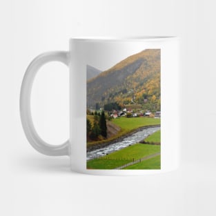 Flamsdalen Valley Flam Norway Scandinavia Mug